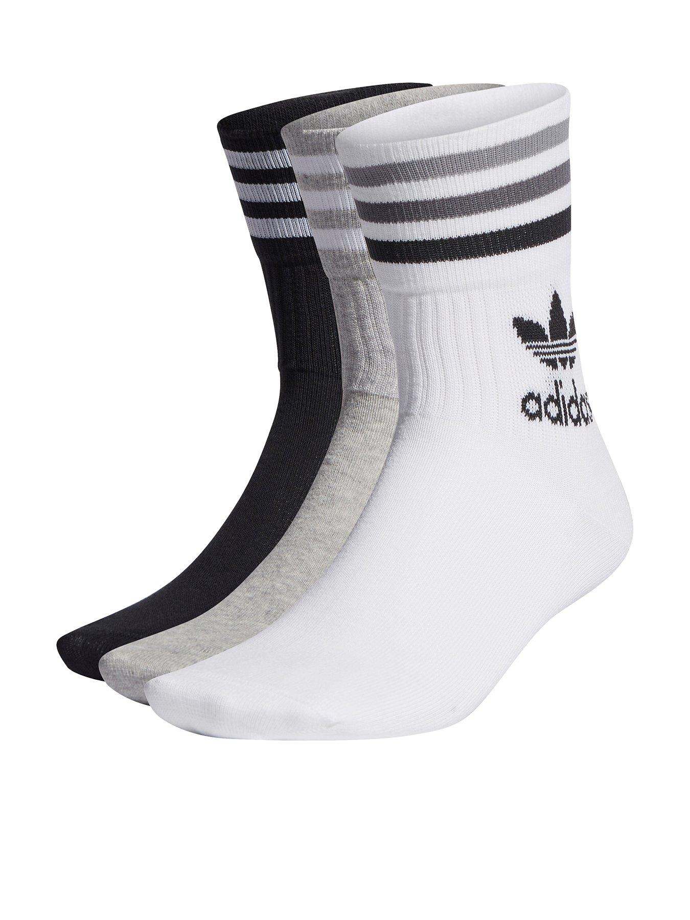 Dot Star Patch Prints on Black Trainer Socks Size: 4-7 3 PACK